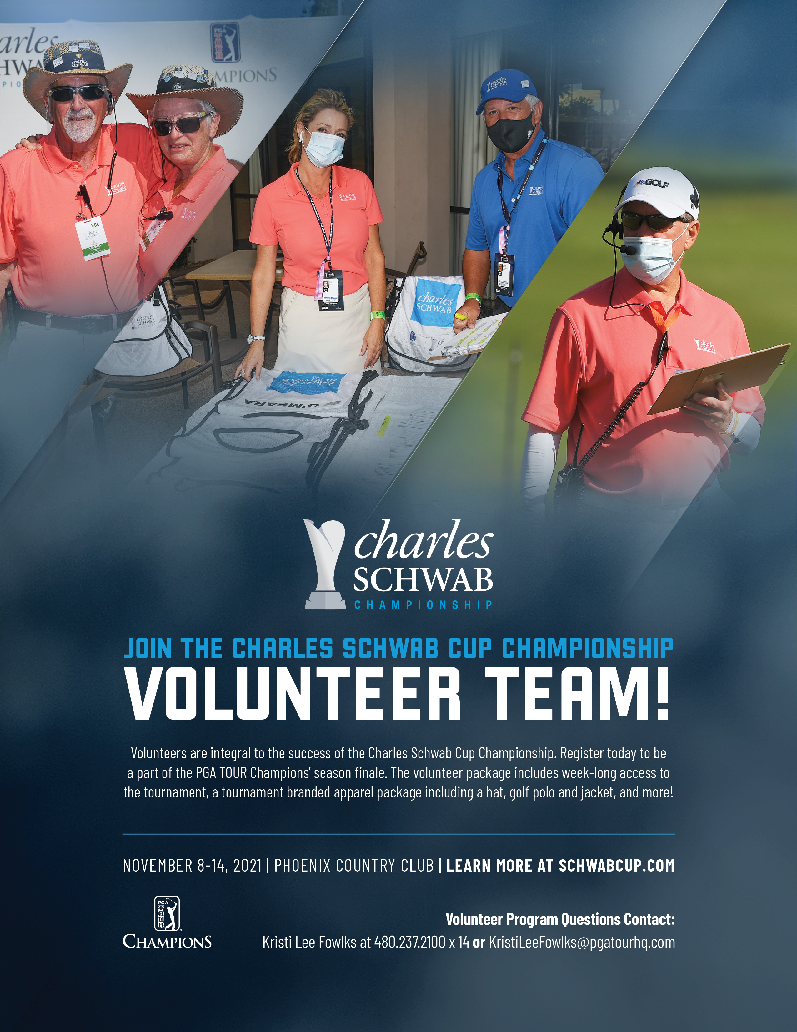 Charles Schwab Cup Championship Volunteers